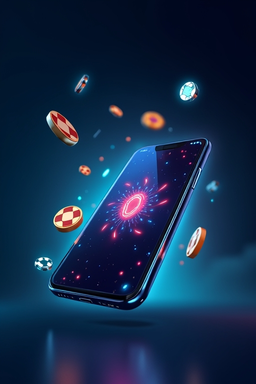 Κινητό με το app Spinrollz